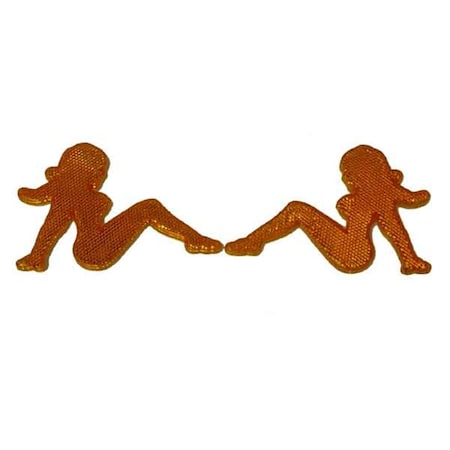 Barjan SITTING LADY REFLECTOR AMBER 2-CD BA53824